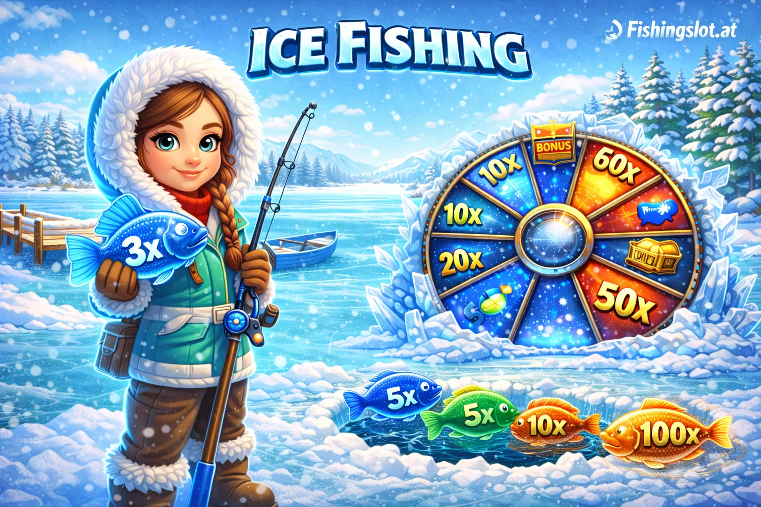 Typische Mobile-Features bei Ice-Fishing-Spielen
